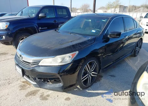 2017 Honda Accord Sport z USA, uszkodzony, nr VIN 1HGCR2F58HA128818